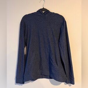 Outdoor voices men’s navy pullover hoodie